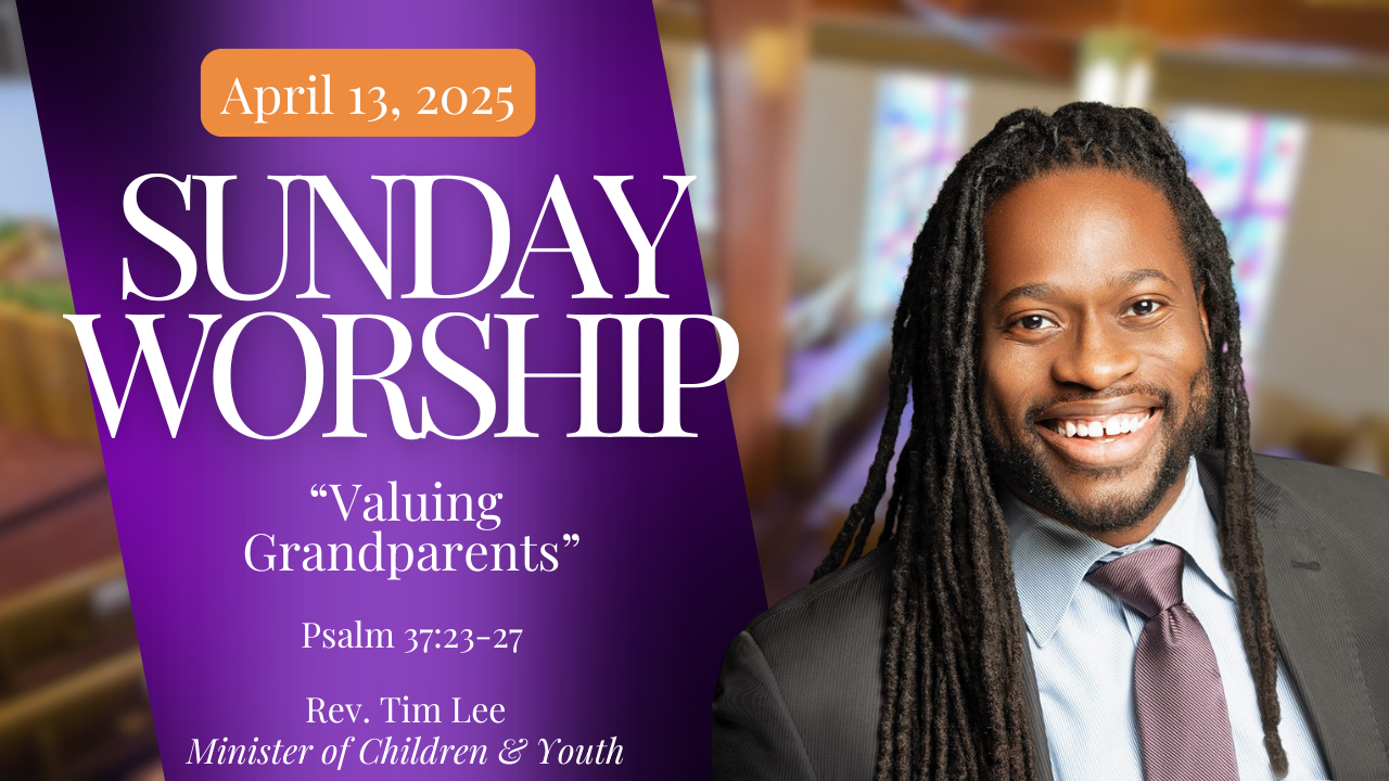 Rev. Tim Lee and title of sermon
